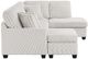 Homelegance® Lawson 2-Piece Taupe Left-Arm Facing Chaise Sectional-3