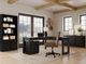 Riverside Furniture Westwood Ebony Whiskey Oak Corner Desk-1