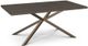 Amisco Customizable Asterisk 72" Rectangular Table with Metal Stand-0