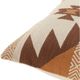 Surya Nobility Dark Brown 18"x18" Toss Pillow with Polyester Insert-1