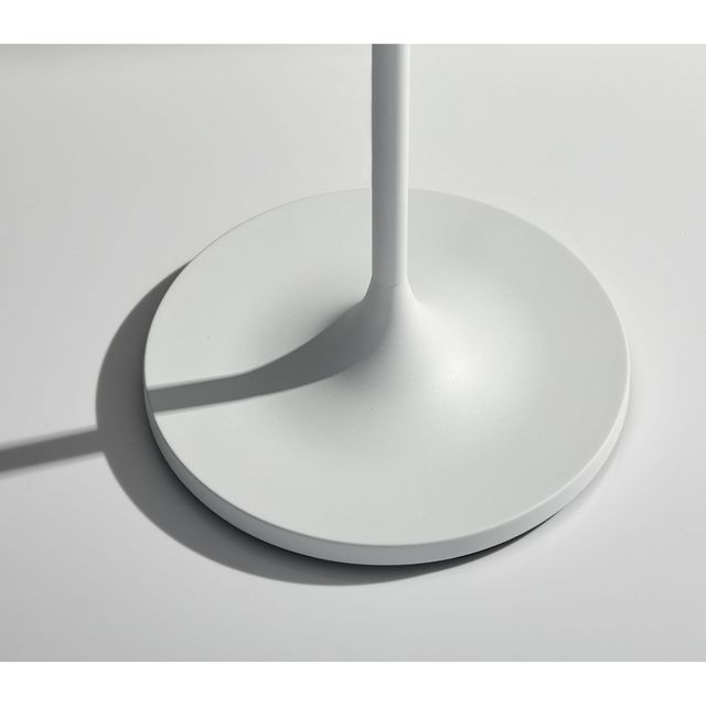 Adesso® Oslo White Metal Floor Lamp-1