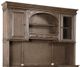 aspenhome® Arcadia Truffle Credenza Hutch-0