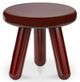 Moe's Home Collection Joy Deep Red Lacquer Accent Table-1