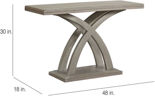 Steve Silver Co. Jocelyn Gray Sofa Table-2
