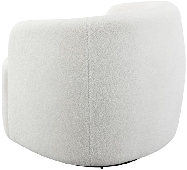 Coaster® Hudson Natural Upholstered Swivel Chair-3