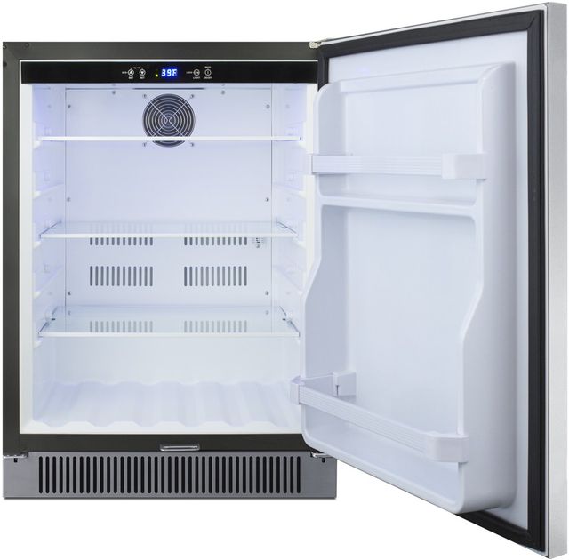 Summit® 4.6 Cu. Ft Stainless Steel Outdoor Compact All-Refrigerator-3
