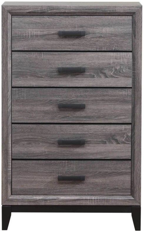 Global Furniture USA Kate Foil Gray Chest-1