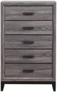Global Furniture USA Kate Foil Gray Chest-1