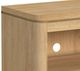 Elements International Rosalie Natural 82" TV Console without Fireplace Insert-4