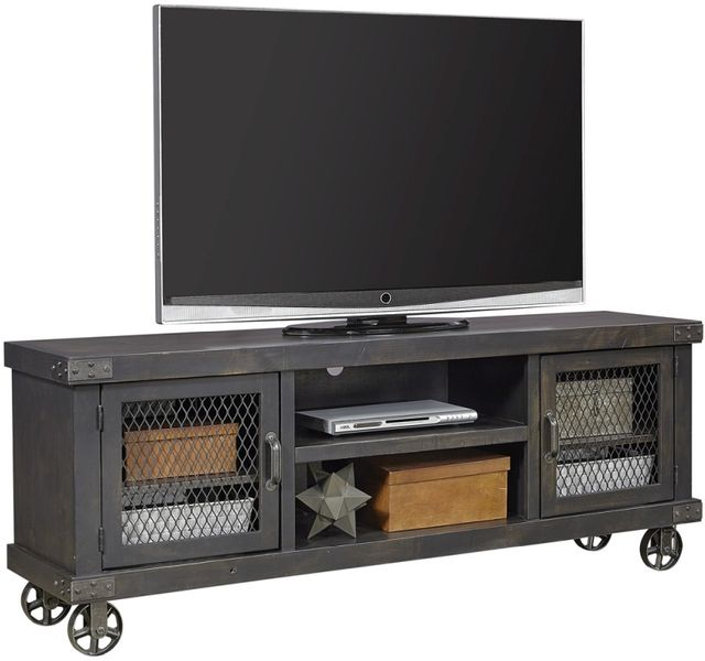 aspenhome® Industrial Ghost Black 74" Console-0