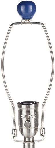 Surya Eva Blue/White Lamp-2