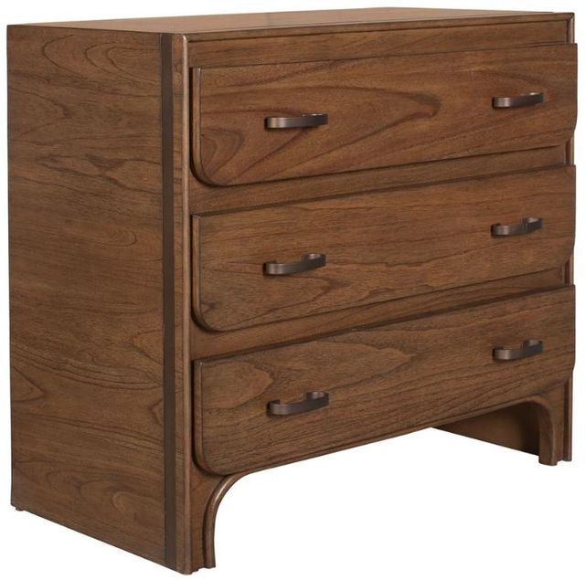 Uttermost® McKagan Natural Brown 3-Drawer Mindi Wood Chest-0