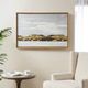 Olliix by Martha Stewart Foggy Morning Multi-Colored Framed Gel Coated Canvas-4