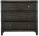 Hooker® Furniture Retreat Black Sand Pole Rattan Nightstand-2