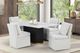 Furniture of America® Morges 5-Piece Black/White Dining Table Set-0