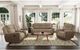 Elements International Hornet Rancho Beige Manual Reclining Sofa-5