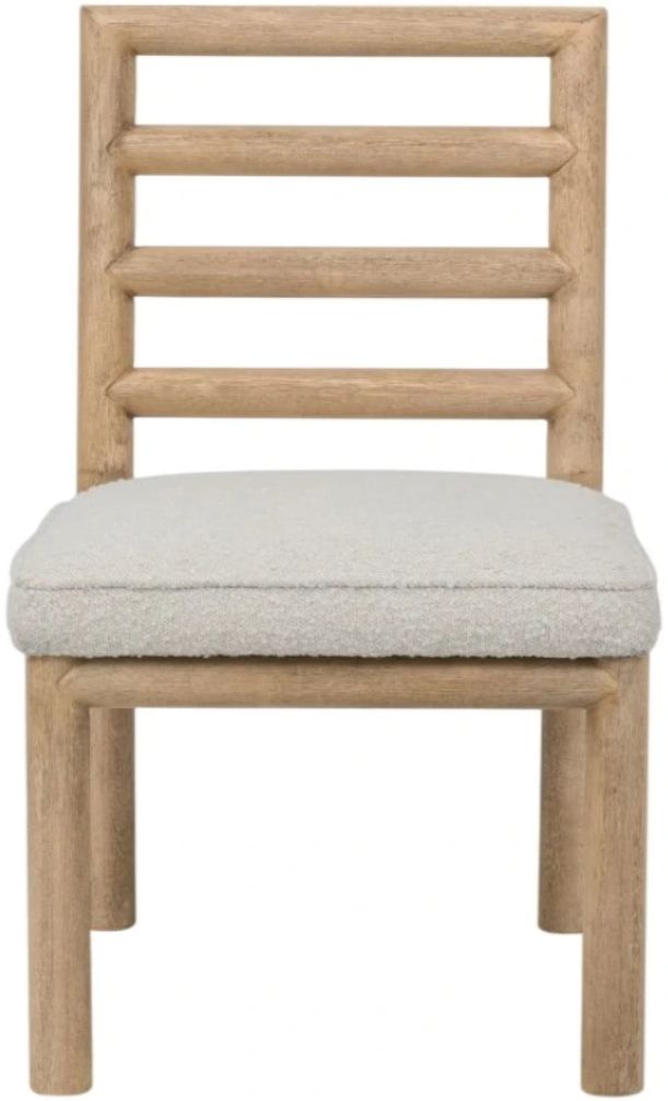 Modus Furniture Dorsey Ricotta Ladder Back Dining Side Chair-2