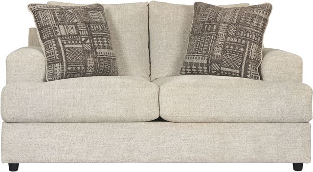 Signature Design by Ashley® Soletren Stone Loveseat-1