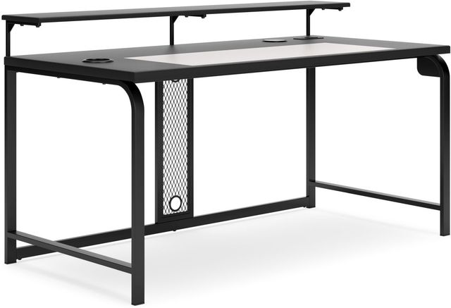 Signature Design by Ashley® Lynxtyn Black Office Desk-0