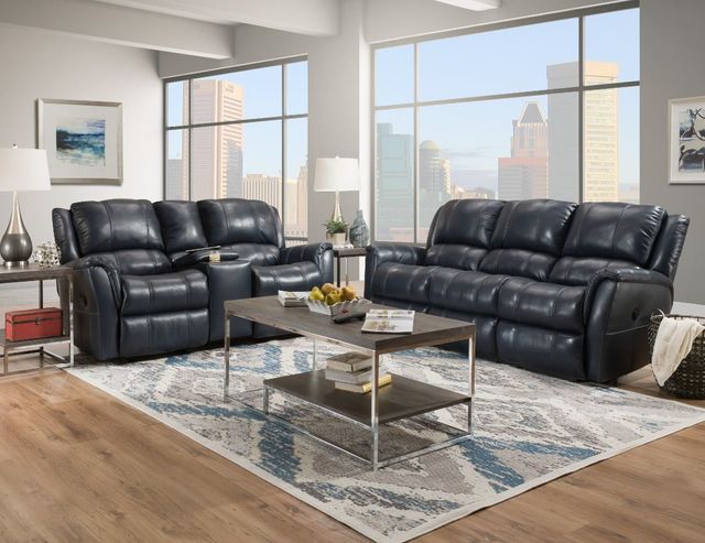 HomeStretch Ocean Double Reclining Sofa-1