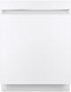 GE® 24" White on White Built-In Dishwasher-0
