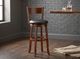 Sunny Designs™ Tuscany Vintage Mocha 30" Fullback Swivel Bar Stool-1
