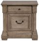 Furniture of America® Sheringham Weathered Gray Nightstand-2