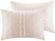 Olliix by INK+IVY Kara Blush King/California King Cotton Jacquard Comforter Set-1