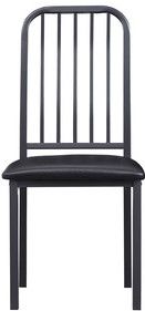 Mazin Furniture Tripp 5 Piece Black/Gray Dining Set-1