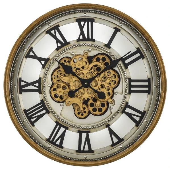 YHD Black/Gold Wall Clock-0
