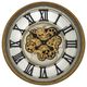 YHD Black/Gold Wall Clock-0