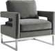 TOV Furniture Avery Grey Chair-0