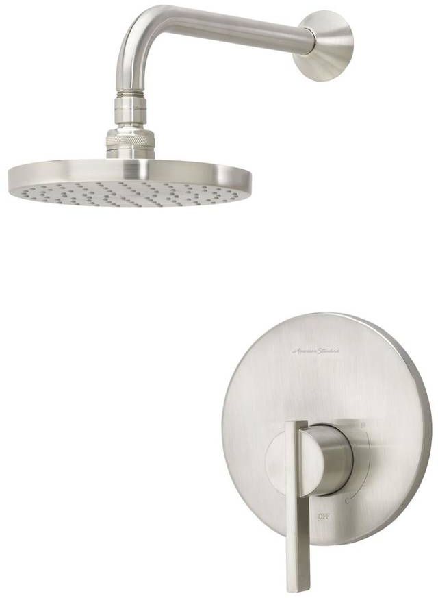 American Standard Berwick® Brushed Nickel Shower Only Trim Kit with Pressure Balance Cartridge-0