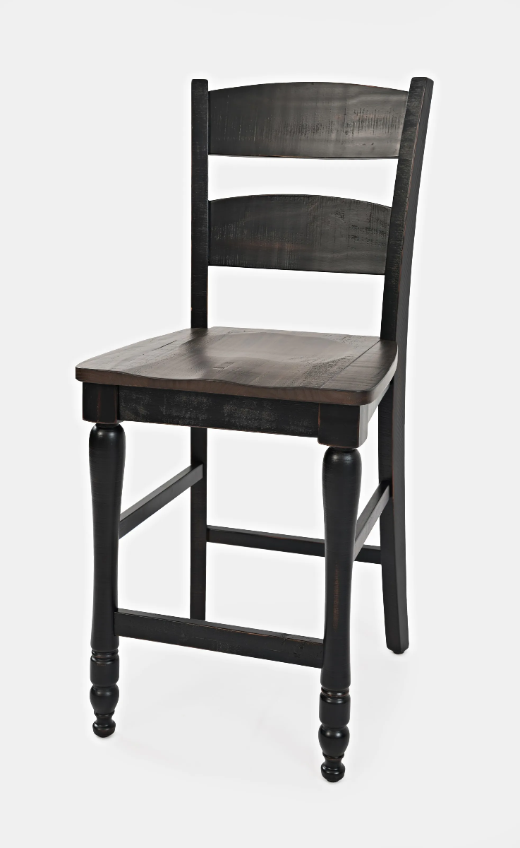 Jofran Madison County Ladder Back Counter Stool - Thumbnail 2