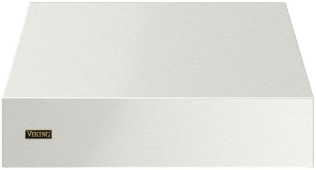 Viking 5 Series 36"W x 18"H Pure White Wall Mounted Range Hood with Brushed Brass Trim-0