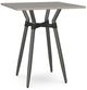 Amisco Customizable Link Thermo Fused Laminate 42" Square Bar Table-0
