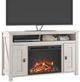 Ameriwood Home Farmington Ivory Oak 50'' Electric Fireplace Media Console-2