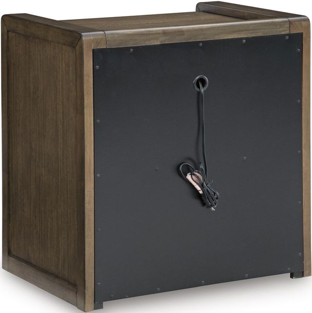 Signature Design by Ashley® Marxmore Brown Nightstand-4