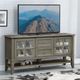 Parker House® Highland Vintage Antique Moss 76" TV Console-1