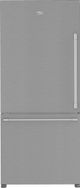Beko 30 in. 16.1 Cu. Ft. Fingerprint-Free Stainless Steel Counter Depth Bottom Freezer Refrigerator-0