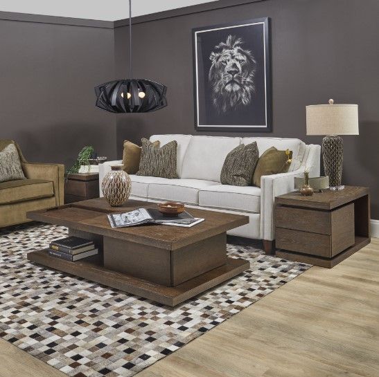 Flexsteel® Athens Brown End Table-1