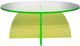 A & B Home Callie Green Acrylic Coffee Table-1