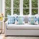 Laura Park Designs Jasmine Blue 22" x 22" Pillow-2