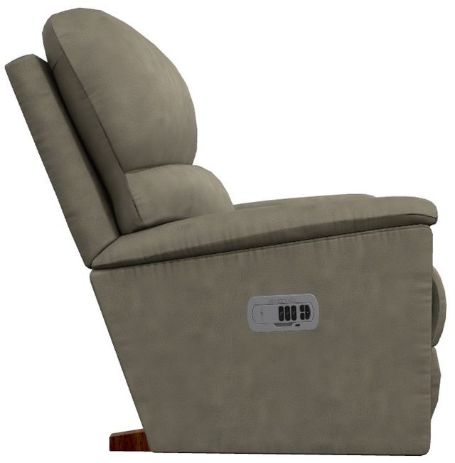 La-Z-Boy® Brooks Charcoal Power Rocking Recliner with Headrest-3