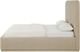 TOV Furniture Parker Tan Chenille King Panel Bed-4