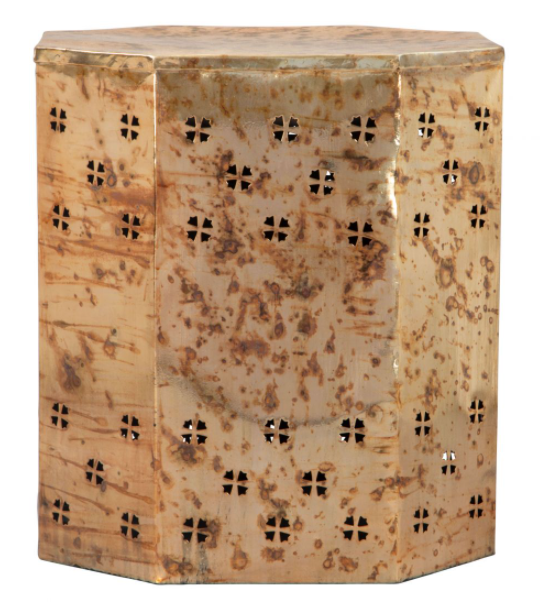 Zuo® Modern Jane Antique Copper Side Table-1