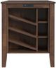 Elements International Santa Barbara 3-Piece Dark Gray/Walnut Dining room Set-2