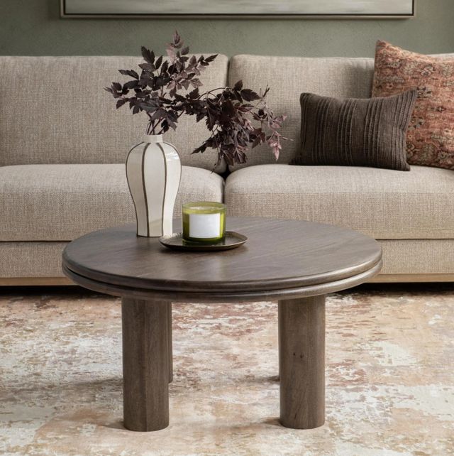 Classic Home Miranda Cocoa Brown Coffee Table-1