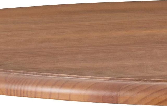 Powell® Sedona Rustic Honey Dining Table with Black Base-1