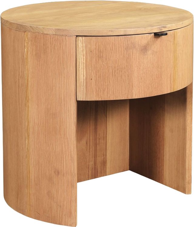 Moe's Home Collection Theo Natural 1-Drawer Nightstand-0